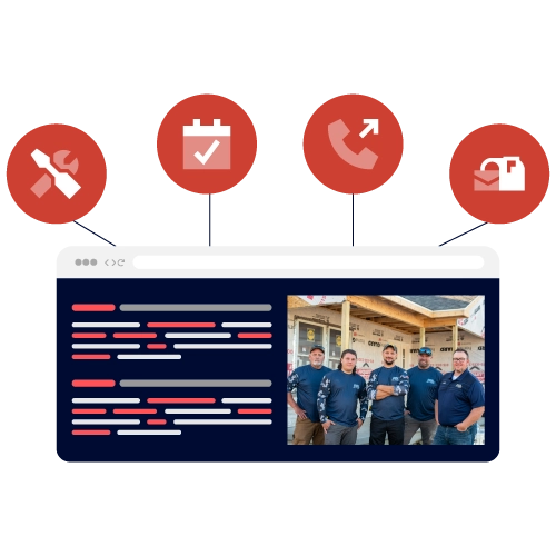 CRM and scheduling integrations