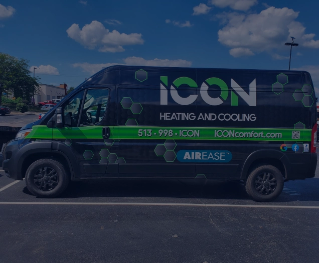 Contractor van wrapped by Red Barn Media Group