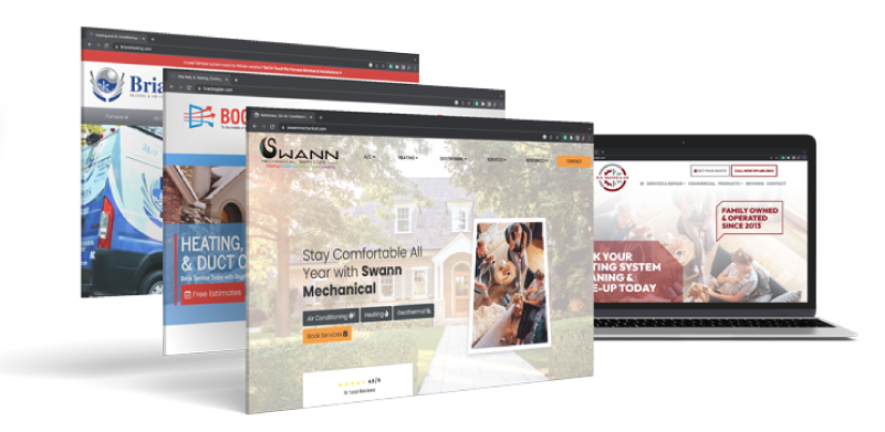 Red Barn Media Group website design examples